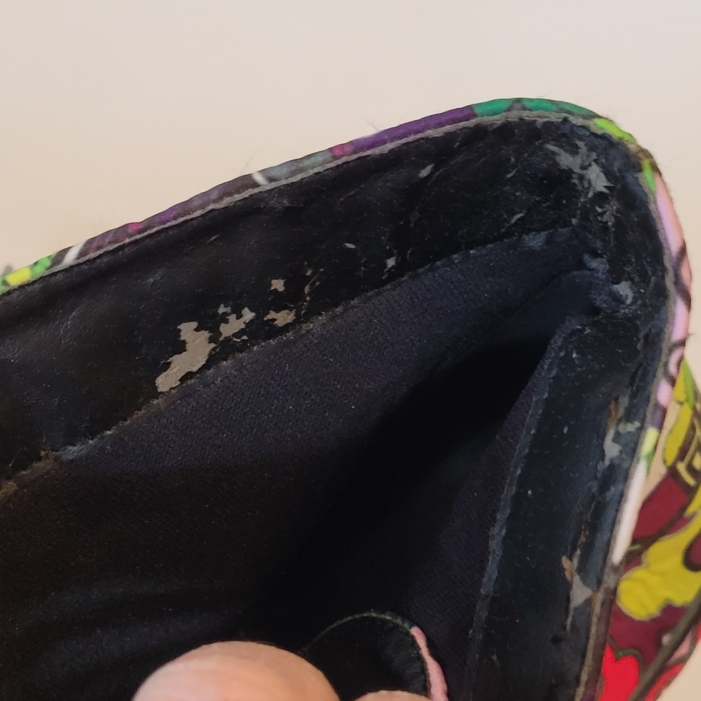 Charles Albert Multicolor Patterned Platform Shoes - Picture 10 of 11